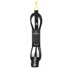 ROAM Surfboard Leash Big Wave SUP 7.0 8mm Schwarz