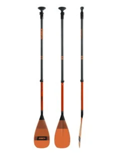 Jobe Fiberglass SUP Paddel Orange 3teilig