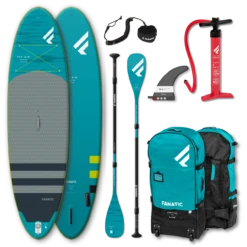 Fanatic Fly Air Premium 10'8" & Carbon-Paddel SUP Set