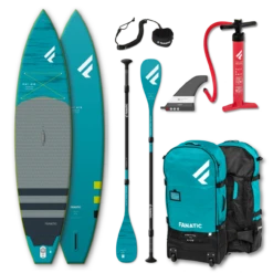 Fanatic Ray Air Premium 12'6" & Carbon-Paddel SUP Set