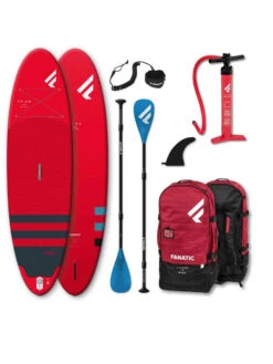Fanatic Fly Air Rot 9'8" & Pure-Paddel SUP Set