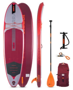 Jobe Yarra Rot 10‘6“ SUP & Paddel Set
