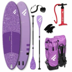 Fanatic Diamond Air Pocket 10'4" & Paddel Damen SUP Set